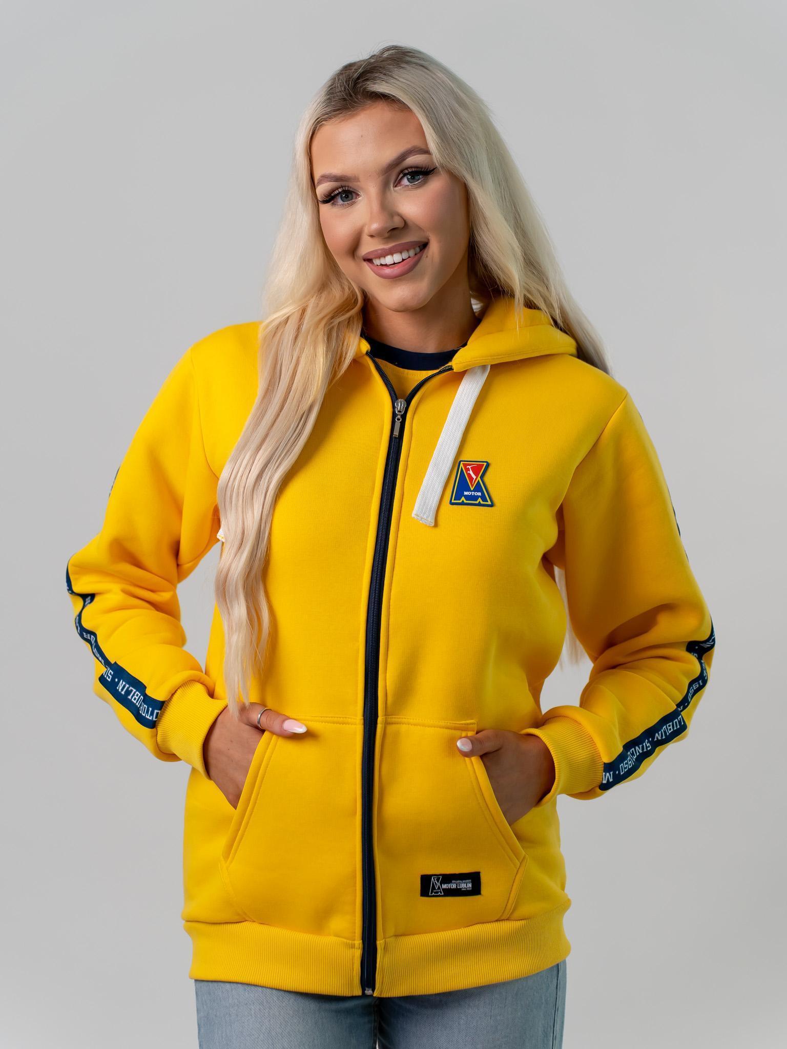 Bluza żółta lampas