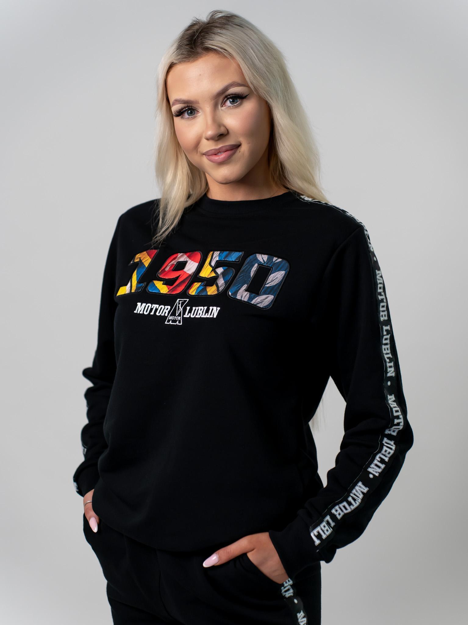 Bluza czarna lampas